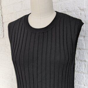 BANANA REPUBLIC, Merino wool knit dress, like new, black